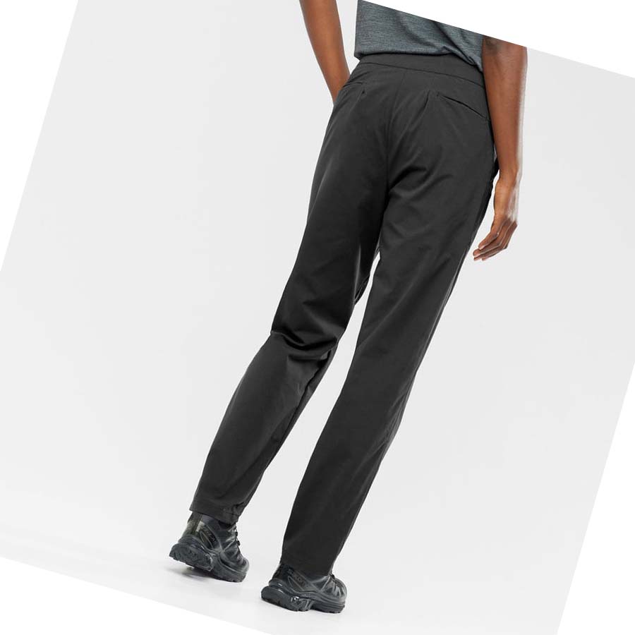 Pantalones Salomon WAYFARER CITY Mujer Negros | MX 2381FDN